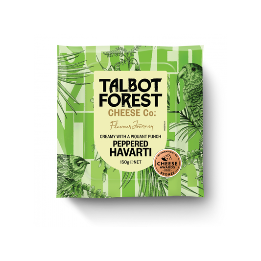 Talbot Forest Peppered Havarti Cheese 150g