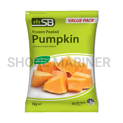 SB Frozen Peeled Pumpkin 1kg