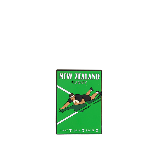 Moana Rd New Zealand Rugby Silicone Magnet