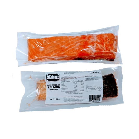 Seafrost Frozen Hot-Smoked Salmon 150g