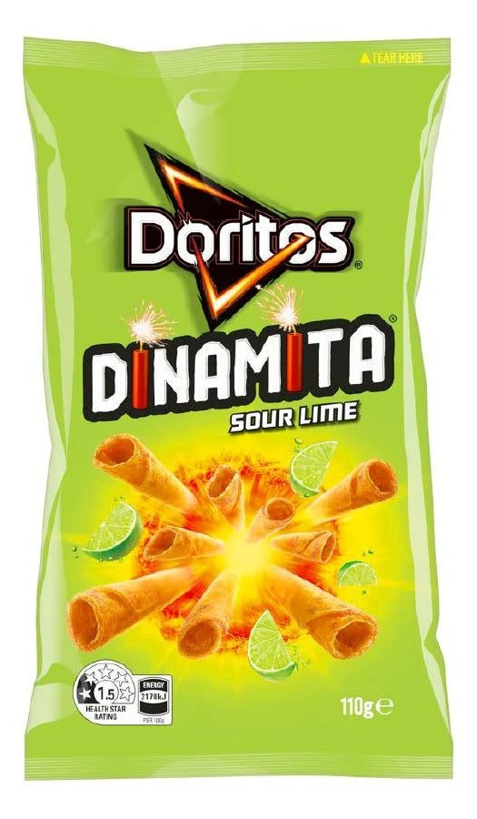 Doritos Dinamita Sour Lime 110g