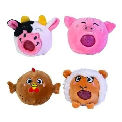 Plush Ball Jellies - Farm Animals