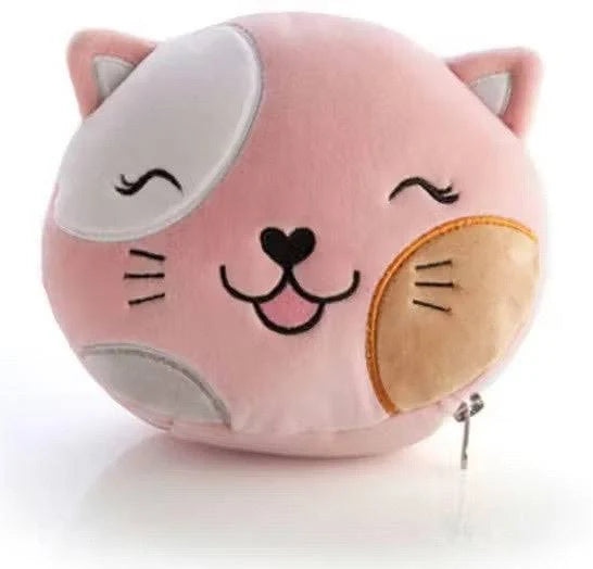 Smoochos Pals Eye Mask & Neck Pillow Travel Cat