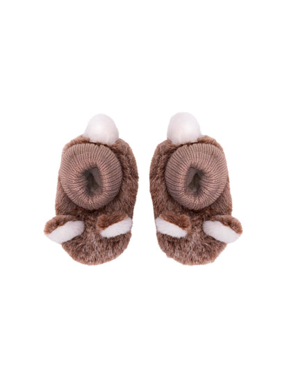 SnuggUps Baby Tan Bunny Slippers