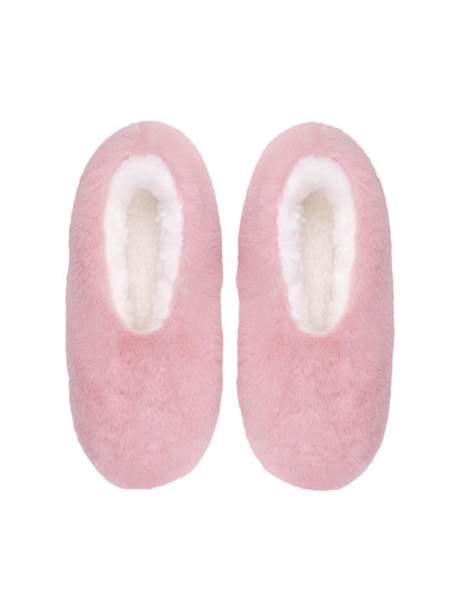 SnuggUps Women's Luxe Blush Slippers