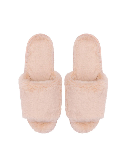 SnuggUps Women's Open Toe Gardenia Slippers