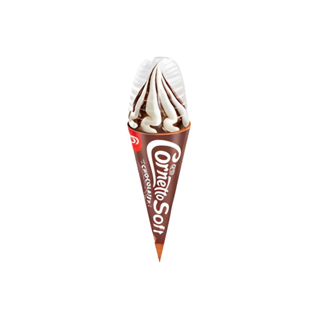 Cornetto Soft Vanilla with Chococlate Sauce Cone