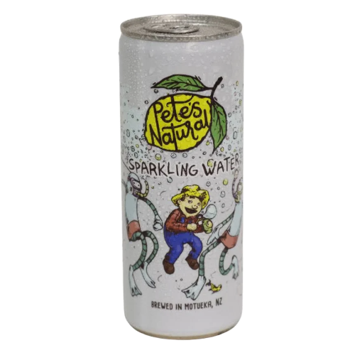 Pete's Natural Sparkling Water Can 250ml