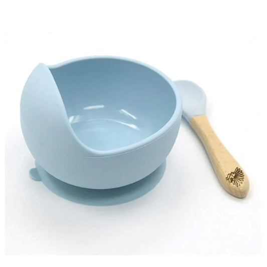 Silicone Suction Bowl & Spoon