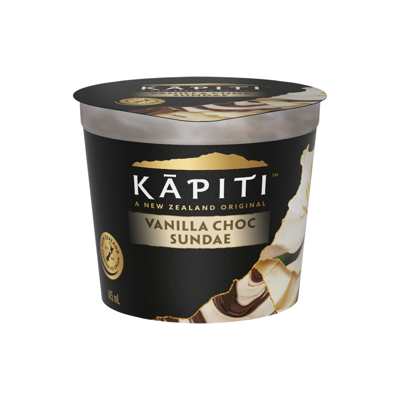 Kāpiti Choc Sundae Ice Cream Cup