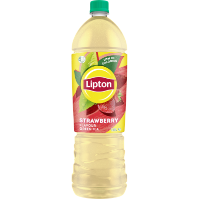 Lipton Strawberry Flavour Green Tea 1.5l