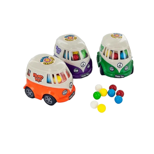 Kidsmania Happy Candy Filled Moveable Van 15g